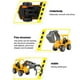 thumbnail image 3 of 6 unids/set Mini coche chico vehículo camión modelo ingeniería vehículos de construcción modelos de juguete niños juguetes vehículo de ingeniería, 3 of 7