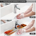 thumbnail image 5 of Colorful Autumn Forest Sink Splash Guard for Faucet 2 Packs Faucet Absorbent Mats, Fall Landscape Faucet Handle Drip Catcher Quickly Drying Mat for Kitchen Counter Bathroom RV, 14.9"x5.5", 5 of 7