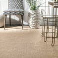 thumbnail image 5 of nuLOOM Machine Woven Laurel Jute Area Rug, 9' x 12', Beige, 5 of 5