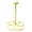 Yellow, variant on mdesiwst 360-degree Rotating Bird Perch Stand Toy 3D Printed Interactive Exercise Wheel Spinning Parrot Toy for Parakeets Budgies Lovebirds Finch Conures Cage Accessories