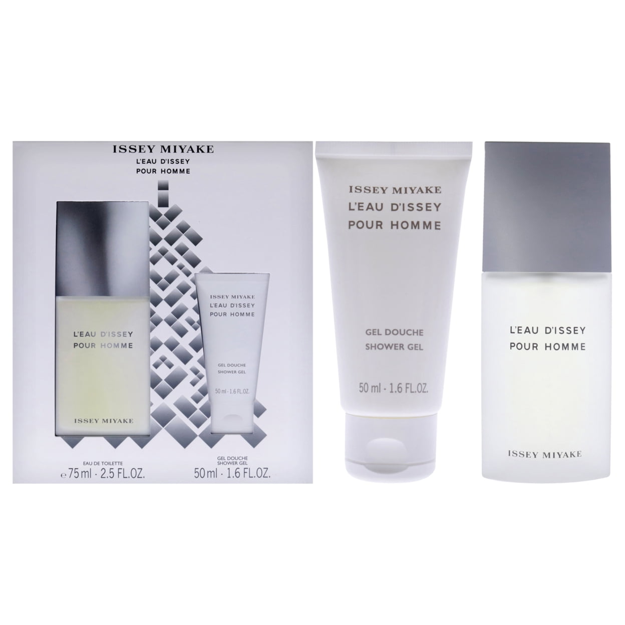 Issey Miyake L'eau D'issey Cologne Gift Set for Men, 2PC EDT