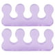 thumbnail image 3 of Correctores De Dedos, Lavables, 2 Piezas, Separador De Dedos Morado Para Dedo En Martillo Para Hombres Para Alivio De Juanetes Para Mujeres, 3 of 7