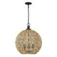 thumbnail image 2 of Florence Metal 3 Light Pendant in Black, 2 of 5