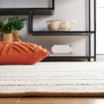 thumbnail image 5 of SAFAVIEH Striped Kilim Yadira Striped Cotton Area Rug, Beige/Gold, 6' x 9', 5 of 9