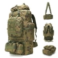 thumbnail image 1 of Mochila de Senderismo y Camping HongXingHai 100L Impermeable Verde Ruina, 1 of 7