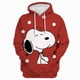 thumbnail image 5 of Nueva sudadera con capucha con estampado de dibujos animados de Snoopy, con forma de corazón, para mujer, bonita sudadera holgada con dibujos animados, informal, versátil y a la moda, 5 of 5