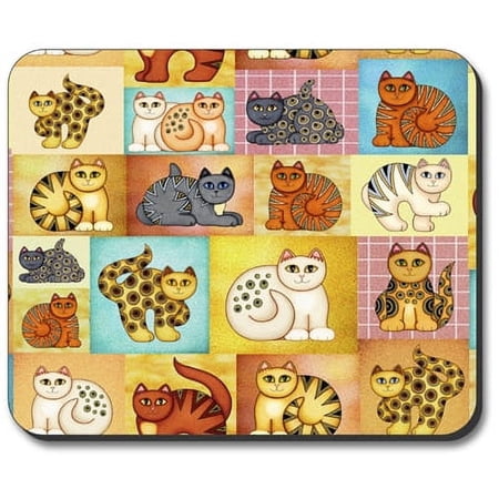 Art Plates Mouse Pad - Cat Collage price history on PriceWatchPro