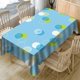 thumbnail image 5 of Impermeable anti-aceite mantel de PVC comedor cocina cubierta de mesa Protector decoración de fiesta, 5 of 5