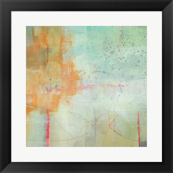 Great Art Now The Field III Crop by Jane Davies Framed Wall Art 20"W x 20"H