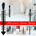 thumbnail image 1 of Medidor de Nieve - Medidor de Nieve Navideño con Forma de Copo de Nieve, Medidor de Nieve de Metal, Medidor de Lluvia Navideño para Decoración Exterior (Papá Noel), 1 of 6