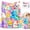 B#, variant on 3D Teddy Bear Blanket, Plush Floral Flannel Cozy Throw
