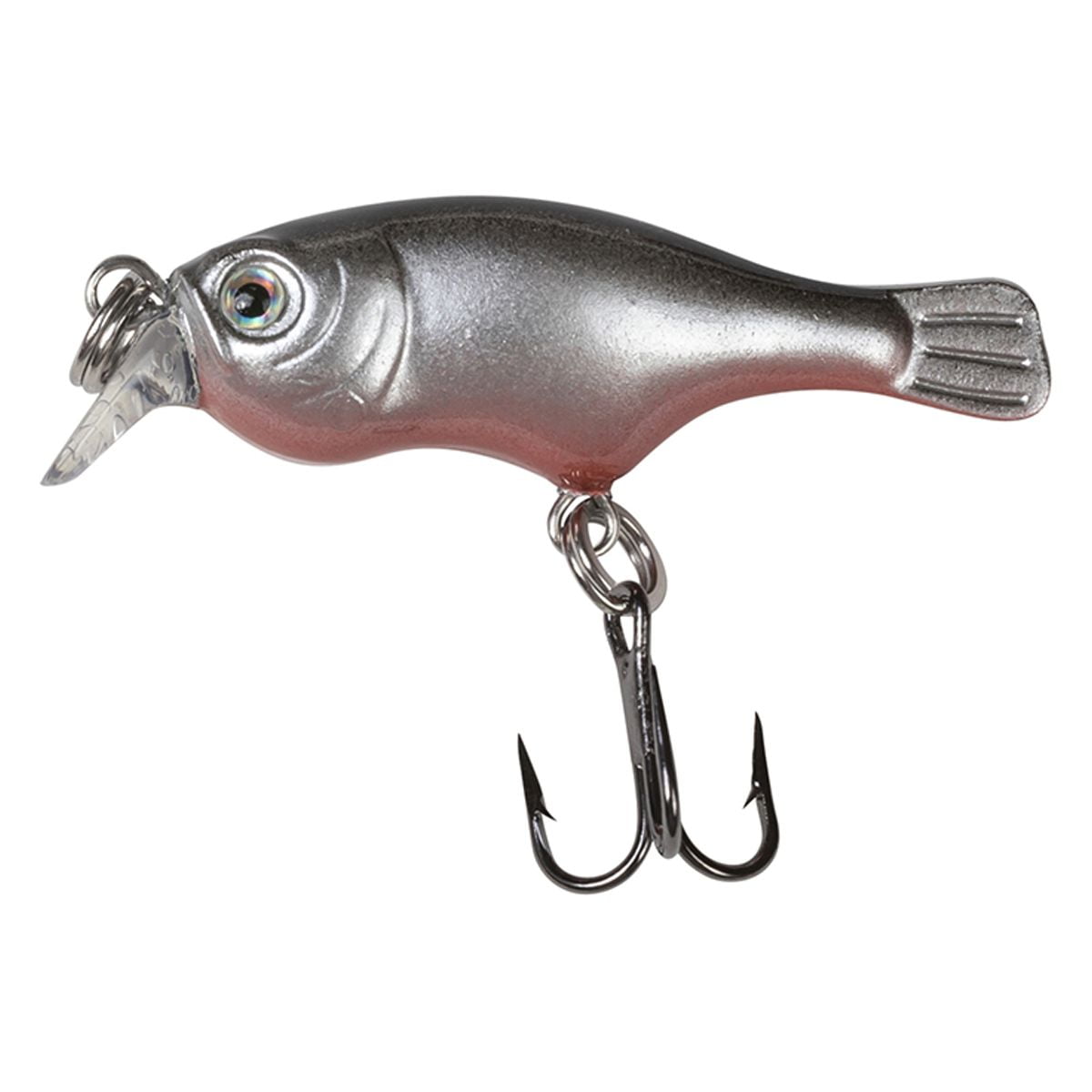 Ozark Trail Freshwater Mini Minnow Fishing Lure, Chrome, 1/16 oz