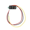 thumbnail image 2 of 0,28 pulgadas DC 0-100V 3 cables Mini medidor de voltaje voltímetro pantalla LED, 2 of 5