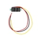 thumbnail image 2 of DC 0-100V 3 cables Mini medidor voltaje voltímetro pantalla LED (rojo), 2 of 6