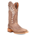 thumbnail image 2 of Dan Post Boots Womens Lacey Embroidered Square Toe Cowboy  Mid Calf Boots, 2 of 5