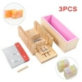 thumbnail image 6 of Soap Making Tool Kit Wood Soap Loaf Cutter Mold Adjustable+Straight Knife, 6 of 12