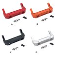 thumbnail image 3 of Vogacara RC Car Front Bumper Mount Control remoto Cars Part Metal resistente Simple Accesorio profesional Pieza de modificación para de Kits de construcción modelo Negro Vogacara FN009819-03, 3 of 6