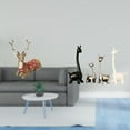thumbnail image 2 of Escultura de cerámica majestuosa de ciervo y jirafa, adorno de mesa, figura creativa moderna para sala de estar, oficina, dormitorio, decoración de, 2 of 8