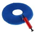 thumbnail image 2 of Cojín inflable de asiento Macarena de Rosquilla para El Dolor de Hemorroides Y Coxis azul, 2 of 8