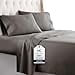 thumbnail image 3 of Twin Sheets Set, 3 pc Bed Sheets & Pillowcase Set - Machine Washable for Easy Care - Soft & Breathable All Season Microfiber Sheets with Deep Pockets - Gray, 3 of 4