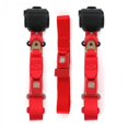 thumbnail image 1 of Standard 3 Point Red Retractable Bench Seat Belt Kit for Jeep Commando 1966-1973 - 3 Belts, 1 of 1