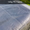 thumbnail image 2 of Bibana 10x20 Feet Carport Replacement Top Canopy Cover with Fabric Pole Skirts and Accessories for Car Garage Shelter Tent, Dark Grey(Only Top Cover), 2 of 6