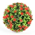 thumbnail image 5 of 35cm Fake Gardening Flower Bulb Gardening Decoration Wedding Party Decoration Fake Flower Artificial Grass Flower Ball Artificial Plant Flower Ball, 5 of 8