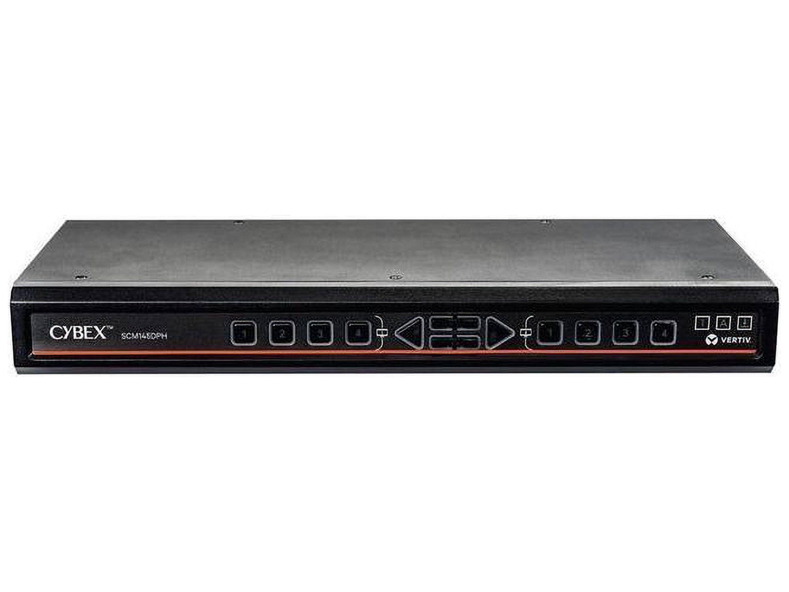 Vertiv Avocent Vertiv SwitchView Desktop KVM, 4 Port, Single Head Monitor, Vertiv SwitchView Desktop KVM, KVM Switchbox, 4 Port, Dual Head Monitor, Universal Connector, TAA Compliant (SV340DPH-400)