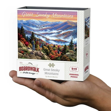 Great Smoky Mountains by Boardwalk - Personal Puzzle - 9x11 210 pc
