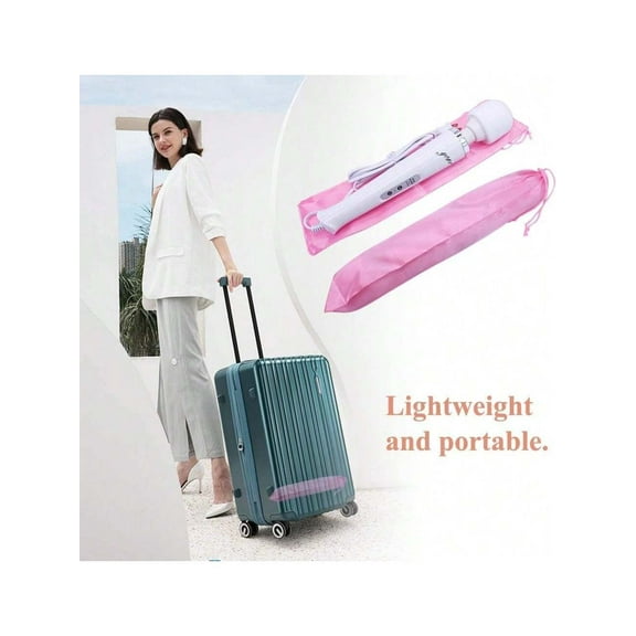 Mini Handheld Electric Personnal Massager Wand Rechargeable&Waterproof Handheld Deep Tissue Neck Back Massager for Shoulder, Leg, Calf, Foot, Muscle, and Back Pain Relief