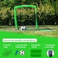 thumbnail image 3 of Ksports Squad Outdoor Portable Soccer Goal Set Kids Training Equipment, 4 x 3', 3 of 10