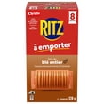 thumbnail image 2 of RITZ To-Go Baked with Whole Wheat Crackers, Pack of 8 individually wrapped cracker stacks, Portable Format, Convenient On-The-Go Snack, Lunchbox & Travel Snack 328g, 2 of 14