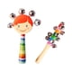 thumbnail image 1 of 2x sonajero de madera para bebé, instrumento de percusión para niños, juego de coordinación mano-ojo, conjunto de instrumentos musicales para niños Estilo E, 1 of 9