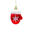 thumbnail image 2 of Fiudx Adornos para Árbol de Navidad, Copos de Nieve Brillantes, Fáciles de Colgar, Perfectos para Decoración Invernal, Centros de Mesa Festivos, Decoración de Regalo, Juego de 5 Piezas., 2 of 3