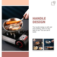 thumbnail image 5 of Frying Pan Skillet Non Stick Fry Pan Stainless Steel Pancake Maker Cookware Chef Pan for Home Kitchen, 5 of 5