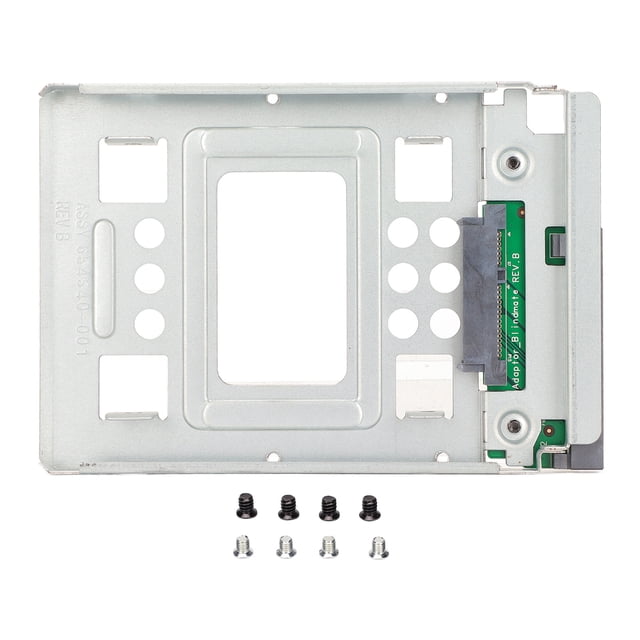 Bandeja para disco duro con buena disipación de calor, intercambiable en caliente, color plateado, para disco duro SATA de 3,5 pulgadas a SSD de 2,5 pulgadas para computadora