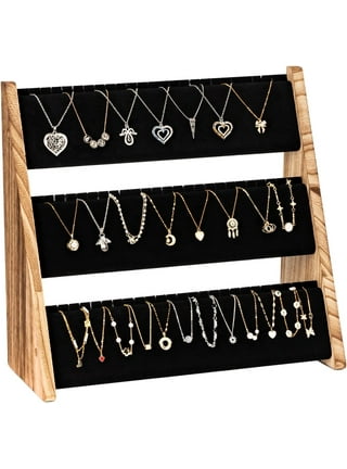 plplaaoo Bracelet Organizer, 3 Tier Bracelet Display Stand,Bracelet Holder,  Bangle Watch Necklace Display Storage Jewelry Holder Stand Display