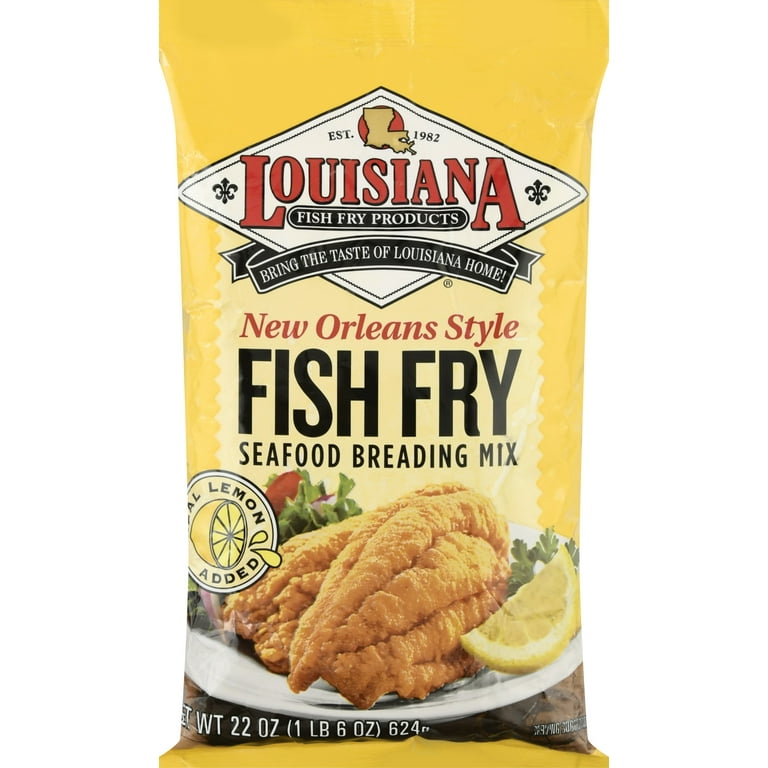 Louisiana Fish Fry Products Batter Mix, Chicken, Seasoned, Spicy Recipe - 22 oz