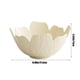 thumbnail image 4 of Bandeja de plástico para platos de frutas | Diseño de pétalos | Organizador de servicio multiusos | Construcción ligera y duradera | Mesa de centro moderna Decoración del hogar | 1 PIEZA |, 4 of 7