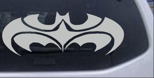 Superman Car Decal 6in X 6in BLACK or WHITE 