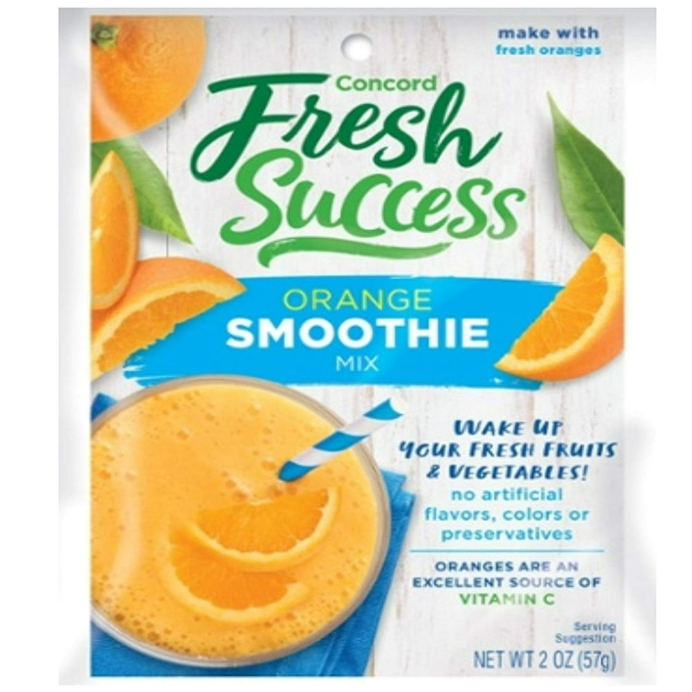 Concord Fresh Success Orange Smoothie Mix, 2 OZ