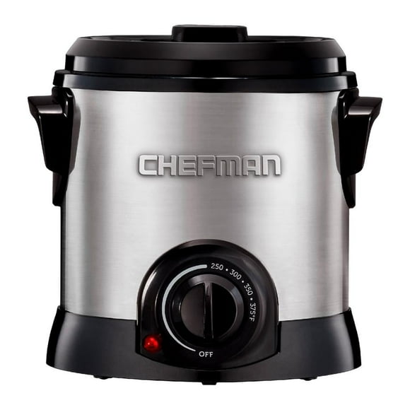Freidora de Aceite Chefman Acero Inoxidable RJ07-M-SS 1 Litro