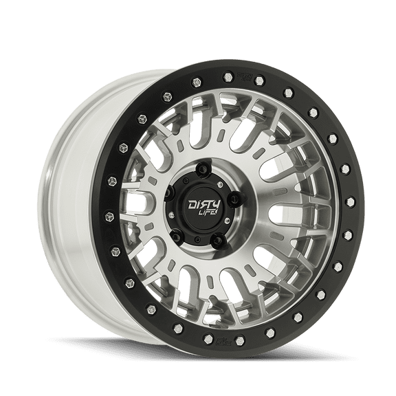 17x9 Dirty Life 9317 DT-3 Machined Wheel 5x5 (-12mm)