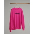 thumbnail image 3 of Make It Amazing Crystals Sweatshirt Women -Image by Shutterstock, Female XX-Large, 3 of 4