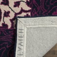 thumbnail image 4 of SAFAVIEH Bellagio Coty Oriental Wool Area Rug, Purple/Ivory, 5' x 8', 4 of 8