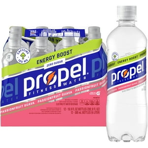 Propel Passion Fruit Guava, 16.9 fl oz, 12 Count