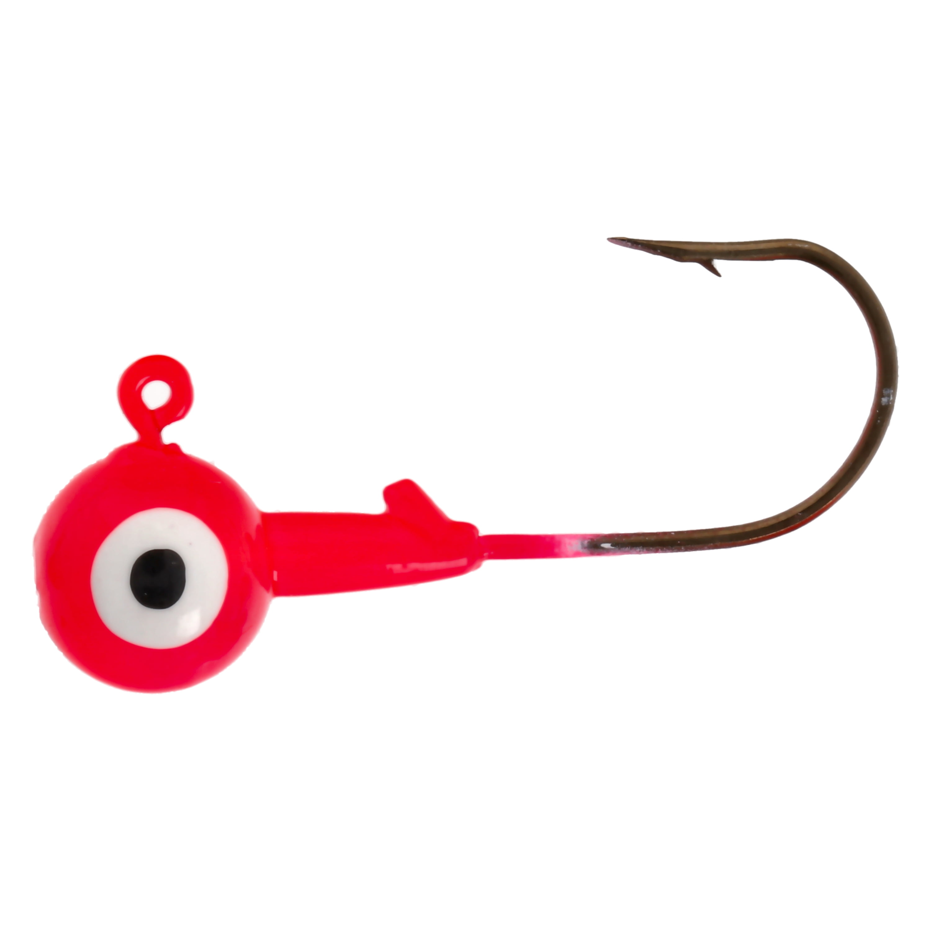 Eagle Claw Tin Ball Head Jig - Double eye - 5 pack - 1/8 oz - Pink