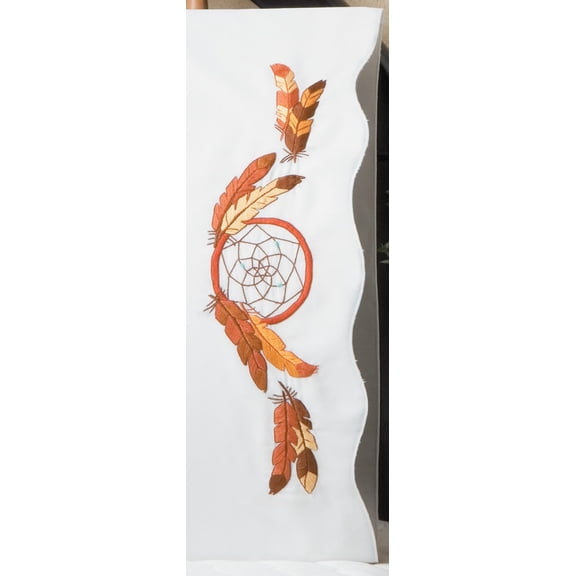 Tobin Stamped For Embroidery Pillowcase Pair 20"X30"-Dreamcatcher