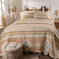 thumbnail image 3 of Sunset Canyon Ruffle Quilt Set, 3 of 5
