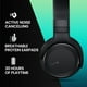 thumbnail image 2 of MOVSSOU E7 Active Noise Cancelling Headphones Bluetooth Headphones Wireless Headphones Over Ear with Mic Deep Bass, Comfortable Protein Earpads, 30 Hours Playtime for Travel/Work, Titanium Black, 2 of 5